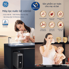 Máy Lọc Nước GE USH10 - Uống Khoáng Tươi Tại Vòi