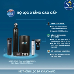 Hệ Thống Lọc Nước DROP SCi48PQ Công Suất 3000-5000l/giờ - Mỹ