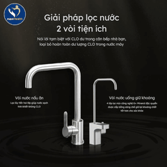 Máy Lọc Nước GE DN810 2in1 - Làm Chủ Không Gian Bếp