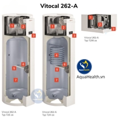 Máy Bơm Nhiệt Đun Nước Nóng Viessmann Vitocal 262-A