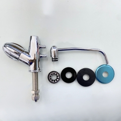 Vòi Inox Mạ Crom Bóng Dùng Làm Vòi Thải Cho Máy Điện Giải
