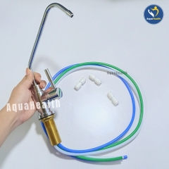 Vòi 3 dây đi âm dùng cho máy điện giải Trim Ion