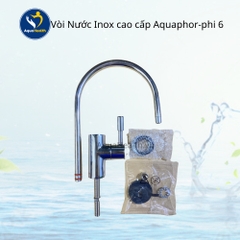 Vòi Nước Aquaphor Inox Cao Cấp (phi 6)