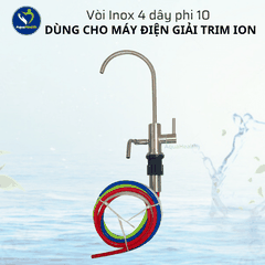 Vòi 4 dây dùng cho máy điện giải ion kiềm Trim Ion