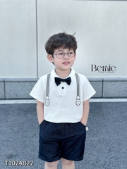 BERNIE – SET CÔNG TỬ ÁO POLO QUẦN DA CÁ CHO BÉ TRAI