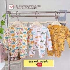 Lynhkids_SET 3 BỘ DÀI TAY XUẤT DƯ BÉ TRAI