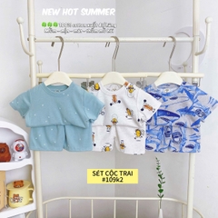 LYNHKIDS_SET 3 BỘ CỘC TAY XUẤT DƯ BÉ TRAI – Mẫu mới nhất 2025
