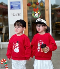 BERNIE_ÁO NOEL ĐỎ 4 HỌA TIẾT NOEL DỄ THƯƠNG CHO BÉ TRAI GÁI
