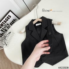BEEMO_SET BỘ 3 MÓN ÁO GILE, ÁO GIỮ NHIỆT, QUẦN BAGGY CHO BÉ TRAI