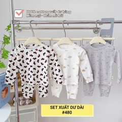 Lynhkids_SET 3 BỘ DÀI TAY XUẤT DƯ BÉ TRAI