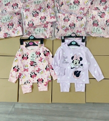 SET 2 BỘ MICKEY DÀI TAY CHO BÉ GÁI