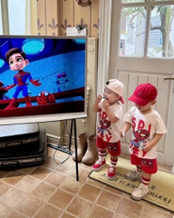 BỘ NGƯỜI NHỆN CỘC TAY SPIDEY QUẦN ĐỎ