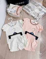 SET 2 BỘ CỘC TAY CỔ NƠ CHO BÉ