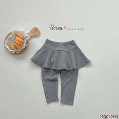 BEEMO_QUẦN VÁY LEGGING BÉ GÁI COTTON CO GIÃN PHONG CÁCH
