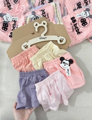 SET 5 QUẦN ĐÙI COTTON BÉ GÁI – MỀM MẠI, THOÁNG MÁT, MIX ĐỒ SIÊU XINH