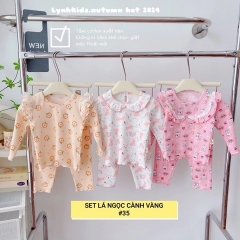 Lynhkids_COMBO 3 BỘ PHỐI REN ĐIỆU ĐÀ CHO BÉ GÁI