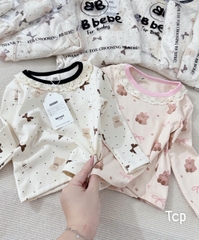 SET 2 BỘ HOMEWEAR SIÊU XINH CHẤT VẢI HÀN QUỐC
