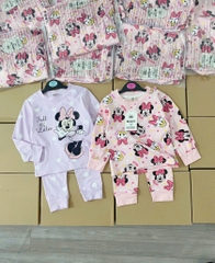 SET 2 BỘ MICKEY DÀI TAY CHO BÉ GÁI