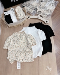 SET 3 ÁO ZIP HOA NHÍ – ĐẸP MÊ LY, MỀM MẠI CHUẨN HÀN