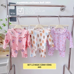 Lynhkids_COMBO 3 BỘ PHỐI REN ĐIỆU ĐÀ CHO BÉ GÁI