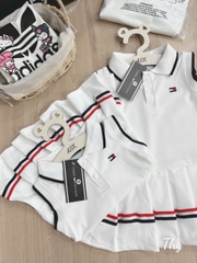 VÁY POLO BÉ GÁI TOMMY – CHUẨN SIÊU CẤP, CHẤT ĐẸP MỀM MỊN