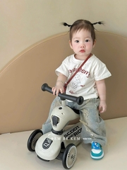 SET QUẦN JEAN STRAWBERRY RÁCH CỰC CHẤT CHO BÉ GÁI