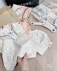 SET 2 BỘ CỘC TAY CỔ NƠ CHO BÉ