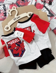 [BỘ MARVEL ĐỎ ĐEN] – PHIÊN BẢN HÈ SIÊU HOT CHO BÉ TRAI