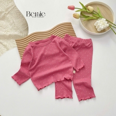Bernie_BỘ CHẤM BI DÀI TAY CHO BÉ – MỀM MẠI, XINH YÊU