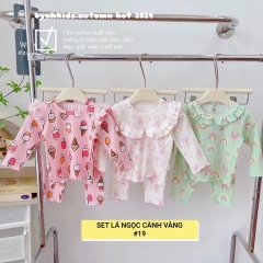 Lynhkids_COMBO 3 BỘ PHỐI REN ĐIỆU ĐÀ CHO BÉ GÁI