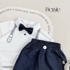 BERNIE – SET CÔNG TỬ ÁO POLO QUẦN DA CÁ CHO BÉ TRAI
