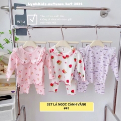 Lynhkids_COMBO 3 BỘ PHỐI REN ĐIỆU ĐÀ CHO BÉ GÁI