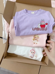 COMBO 3 ÁO ZIP DÀY DẶN LOẠI 1 IN HÌNH LABUBU DÀI TAY BÉ TRAI BÉ GÁI