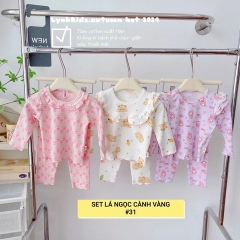 Lynhkids_COMBO 3 BỘ PHỐI REN ĐIỆU ĐÀ CHO BÉ GÁI