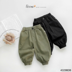 BEEMO_SET COTTON DAI TAY PHỐI THÂN STUDIO CHO BÉ TRAI