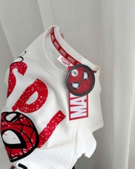 BỘ NGƯỜI NHỆN CỘC TAY SPIDEY QUẦN ĐỎ