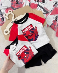 [BỘ MARVEL ĐỎ ĐEN] – PHIÊN BẢN HÈ SIÊU HOT CHO BÉ TRAI