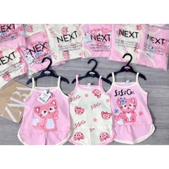 SET 3 BỘ ĐỒ 2 DÂY LILICAT CHO BÉ GÁI