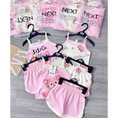 SET 3 BỘ ĐỒ 2 DÂY LILICAT CHO BÉ GÁI