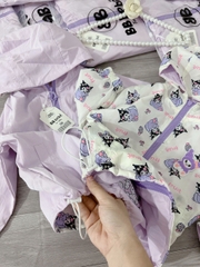 ÁO GIÓ KURUMI 2 MẶT BÉ GÁI
