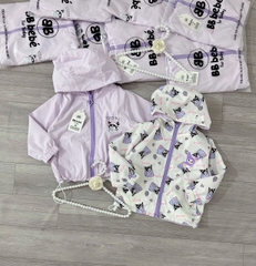ÁO GIÓ KURUMI 2 MẶT BÉ GÁI
