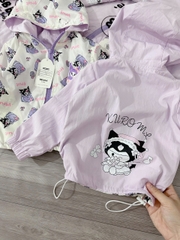 ÁO GIÓ KURUMI 2 MẶT BÉ GÁI