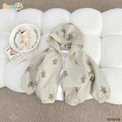 ÁO GIÓ IN TRÀN GẤU DỄ THƯƠNG – MẪU MỚI NHẤT NHÀ BEEMO