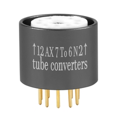 12AX7 12AU7 ECC83 ECC82 To E88CC 6DJ8 6N2 6N6 6922 Vacuum Tube Adapter Socket Converter
