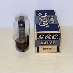 1x Rectifier tube GEC 5U4G CV575 U52 Black plate D getter New in box