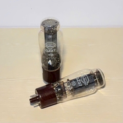 1x Mullard GZ37 Gray Glass D Getter Rectifier Valve New White Box (D58)