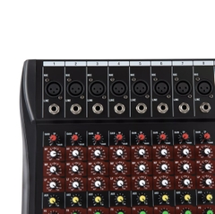 Mixer Pro 8 Channel Bluetooth Studio Audio Hàng Xuất USA
