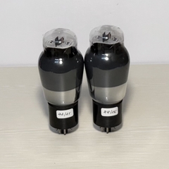 Bóng Đèn 6L6G. 2 Rare 6L6G GE Vacuum Tube Black Glass Black Plate