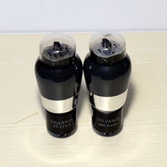 4 Bóng Đèn Sylvania 6L6G. Lot of 4 Sylvania 6L6G Vacuum Tubes