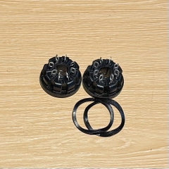 Đế Đèn 6SN7 6V6 6L6 6550 KT88. Tube Socket 8pin 7591 New Made in USA